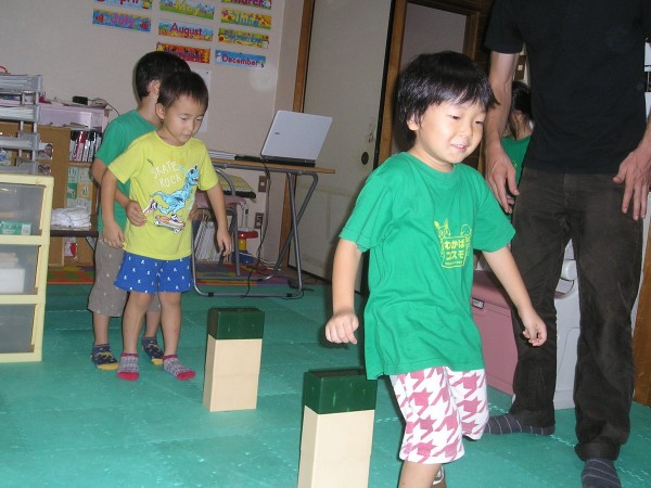 運動会の練習サムネイル